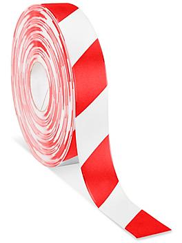 Mighty Line&reg; Deluxe Safety Tape - 2" x 100', Red/White S-19801R/W