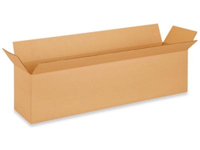 24 x 6 x 6" Lightweight 32 ECT Corrugated Boxes S-19871