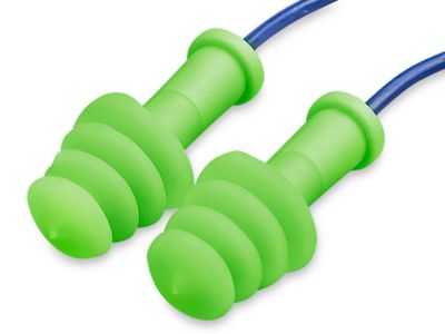 Uline Reusable Earplugs - Corded S-19874