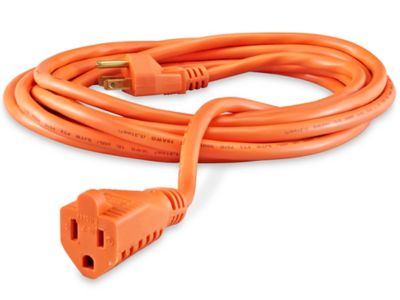 All Purpose Extension Cord - 15', Orange