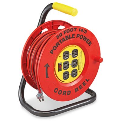 Heavy Duty Extension Cord and Reel - 50