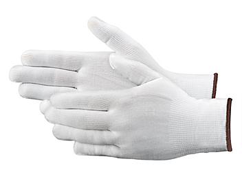Deluxe Nylon Inspection Gloves - Large S-19882L