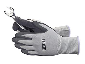 Uline Super Gription&reg; Foam Nitrile Coated Gloves - Medium S-19890-M