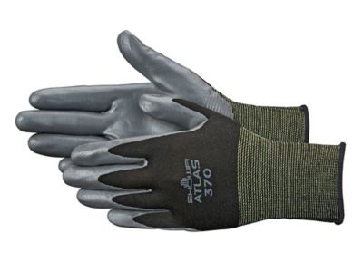 Tacoma Screw Products  Showa Atlas Insulated Non-Slip Work Gloves — Rubber  Palm Coating, X-Large