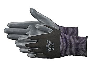Showa&reg; Atlas&reg; 370 Flat Nitrile Coated Gloves - XL S-19891-X