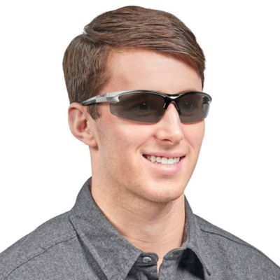 Polar-Ice™ Safety Glasses - Smoke S-19902SM - Uline