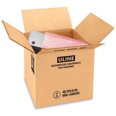 Clear Vinyl Boxes - 12 x 12 x 12 S-12547 - Uline