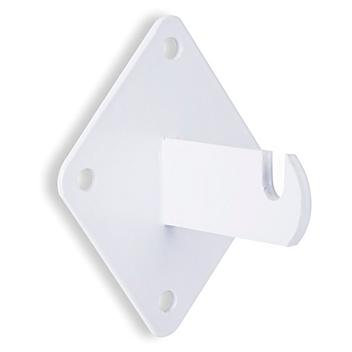 Wall Mount Bracket for Gridwall Panel - White S-19930W