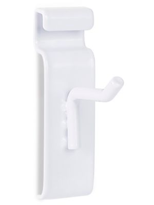 Peg Hooks for Gridwall - 2", White S-19932W