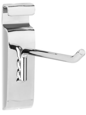 Peg Hooks for Gridwall 4", Chrome S19933C Uline