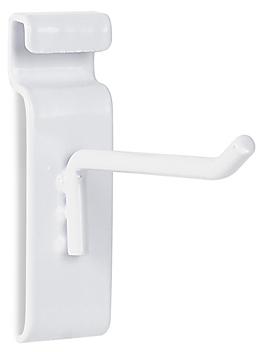 Peg Hooks for Gridwall - 4", White S-19933W