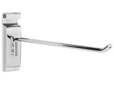 Peg Hooks for Gridwall - 10", Chrome S-19936C