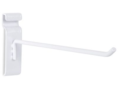 Peg Hooks for Gridwall - 10", White S-19936W