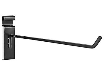 Peg Hooks for Gridwall - 12", Black S-19937BL