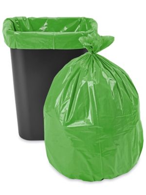 Green Trash Bags - Green Garbage Bags