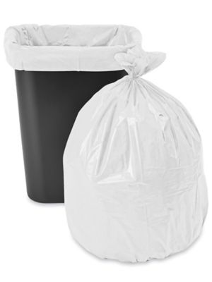 Trash Liners - 12-16 Gallon, White S-19943W