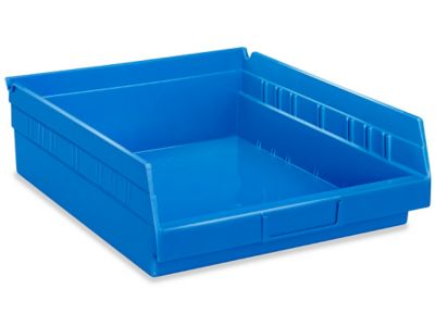  Plastic Shelf Bins - 11 x 12 x 4"