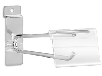 Scanner Hooks for Slatwall - 6", Chrome S-19990C