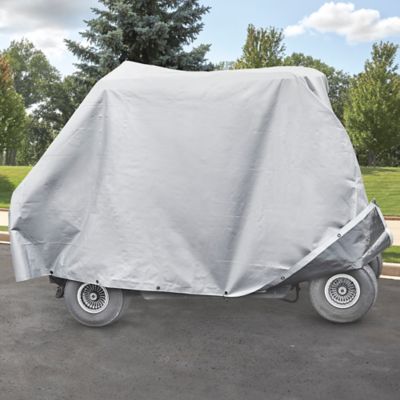 Heavy Duty Woven Poly Tarp - Silver/Black, 20 x 30' S-19993 - ULINE