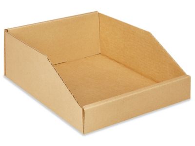 Kraft Corrugated Parts Bins - 10 x 12 x 4 1/2" S-20015