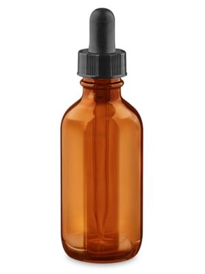  Glass Dropper Bottles - 2 oz