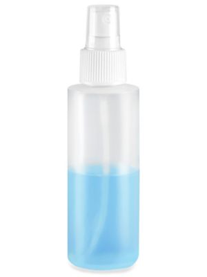 Natural Cylinder Spray Bottles - 4 oz S-20078 - Uline
