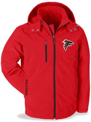 NFL Soft Shell Coat - Atlanta Falcons, Large S-20087ATL-L - Uline