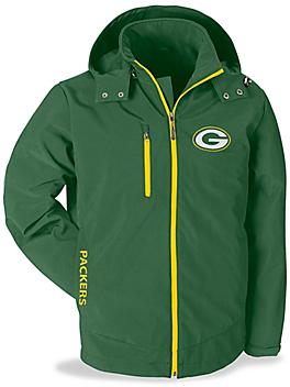 NFL Soft Shell Coat - Green Bay Packers, Large S-20087GRE-L