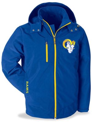 古着 used RAMS ウォームアップウェア XL NFL Soft Shell Coat - Los Angeles Rams, Large S-20087RAM-L - ULINE