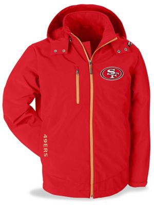 NFL Soft Shell Coat - San Francisco 49ers, XL S-20087SFF-X - ULINE