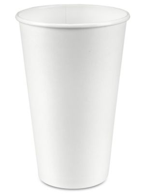  Uline Paper Hot Cups - 16 oz