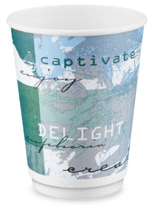  Double-Wall Paper Cups - 12 oz