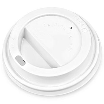 Double-Wall Paper Cup Lids - 8 oz S-20113