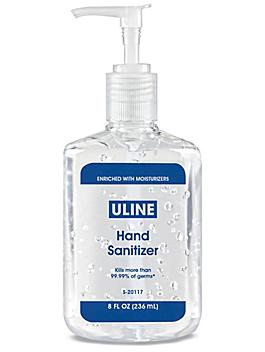 Uline Gel Hand Sanitizer - 8 oz S-20117
