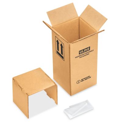 1 x 1 Gallon Industrial Shippers - No Jugs S-20127 - Uline