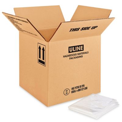4 x 1 Gallon Industrial Shippers - No Jugs S-20128