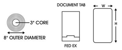 Thermal Trans Labels