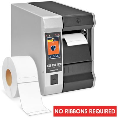 Industrial Direct Thermal Labels - 4 x 6" with 3/4" Tab S-20140