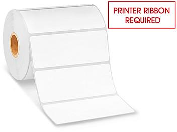 Desktop Thermal Transfer Labels - 4 x 1 1/2", Ribbons Required S-20143