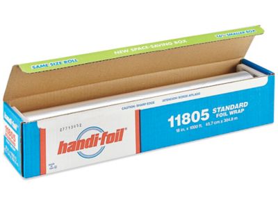 Handi-Foil 18 x 500' Heavy Duty Aluminum Foil Wrap –