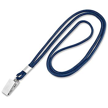 Standard Lanyard with Clip - Blue S-20219BLU