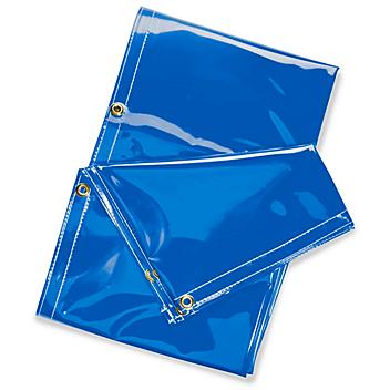 Replacement Welding Curtain - 6 x 6', Blue S-20233BLU