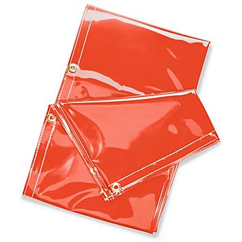Replacement Welding Curtain - 6 x 6', Orange S-20233O
