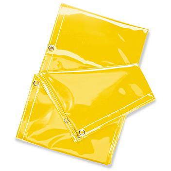Replacement Welding Curtain - 6 x 6', Yellow S-20233Y