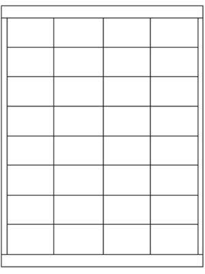 Price Tag Insert Cards - 2 x 1 1/4" S-20247