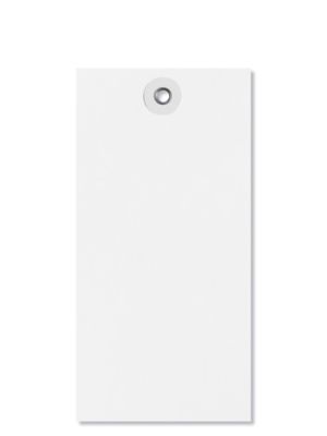  White Tyvek<sup>&reg;</sup> Tags - #6, 5 1/4 x 2 5/8"