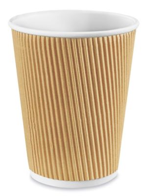 12 Ounce Cup with Lid and Straw – 100 Piece Min