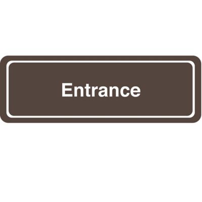 Door Sign - "Entrance" S-20283