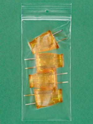 3 x 6" 2 Mil Reclosable Bags - Hang Hole S-20300