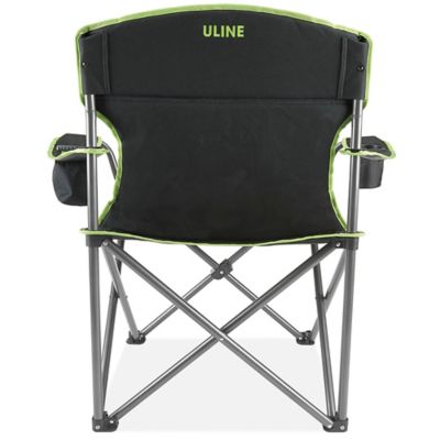 Camp Chair Black and Lime